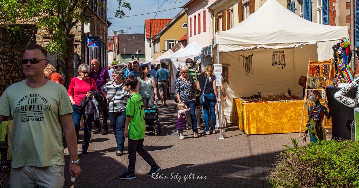 Leininger Markt vom 29. bis 30. April 2023 in Guntersblum